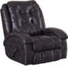 Howell Swivel Glider Recliner in Coal Leather Like Fabric by Catnapper - 4746-5-C - Image 1 of 0