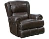 Duncan Deluxe Glider Recliner in Chocolate Leather by Catnapper - 4763-6-CH - Image 1 of 0