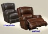 Duncan Deluxe Glider Recliner in Chocolate Leather by Catnapper - 4763-6-CH - Image 2 of 0