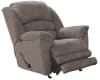 Rialto Chaise Rocker Recliner with X-tra Comfort Footrest in Chocolate Fabric by Catnapper - 47752-CH - Image 3 of 0