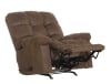 Machado Chaise Rocker Recliner with Oversized X-tra Comfort Footrest in Chocolate Fabric by Catnapper - 4792-2-CH - Image 2 of 0