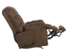 Machado Chaise Rocker Recliner with Oversized X-tra Comfort Footrest in Chocolate Fabric by Catnapper - 4792-2-CH - Image 5 of 0