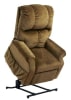 Somerset "Pow'r Lift" Lounger Recliner in Black Pearl Fabric by Catnapper - 4817-BP - Image 2 of 0
