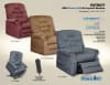 Patriot Power Lift Full Lay-Out Recliner in Brown Sugar Fabric by Catnapper - 4824-C - Image 5 of 0