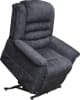 Soother Power Lift Full Lay-Out Chaise Recliner with Heat and Massage in Wine Fabric by Catnapper - 4825-V - Image 2 of 0