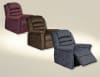 Soother Power Lift Full Lay-Out Chaise Recliner with Heat and Massage in Wine Fabric by Catnapper - 4825-V - Image 4 of 0