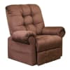 Omni Power Lift Full Lay-Out Chaise Recliner in Truffle Chenille by Catnapper - 4827-T - Image 3 of 0