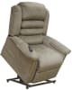 Invincible Power Lift Full Lay-Out Chaise Recliner in Java LiveSmart Performance Fabric by Catnapper - 4832-C - Image 2 of 0