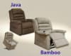 Invincible Power Lift Full Lay-Out Chaise Recliner in Java LiveSmart Performance Fabric by Catnapper - 4832-C - Image 5 of 0
