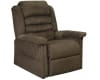 Invincible Power Lift Full Lay-Out Chaise Recliner in Bamboo LiveSmart Performance Fabric by Catnapper - 4832-CB - Image 3 of 0