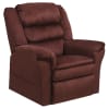 Preston "Pow'r Lift" Pillow Top Recliner in Berry Fabric by Catnapper - 4850-B - Image 1 of 0