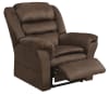 Preston "Pow'r Lift" Pillow Top Recliner in Berry Fabric by Catnapper - 4850-B - Image 2 of 0