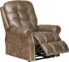 Ramsey Power Lift Lay Flat Recliner with Heat & Massage in Silt Fabric by Catnapper - 4857-ST - Image 2 of 0