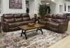 Ceretti 2 Piece Power Reclining Set in Brown Leather by Catnapper - 488-SET - Image 3 of 0
