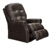 Madison Power Lift Lay Flat Recliner with Heat and Massage in Chocolate Leather by Catnapper - 4891-CH - Image 3 of 0