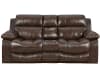 Positano Reclining Console Loveseat in Cocoa Leather by Catnapper - 4999 - Image 3 of 0