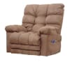 Magnum Heat/Massage Chaise Rocker Recliner in Saddle Fabric by Catnapper - 54689-2-SD - Image 1 of 0