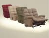 Magnum Heat/Massage Chaise Rocker Recliner in Saddle Fabric by Catnapper - 54689-2-SD - Image 5 of 0
