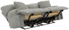 Renaldo Zero Gravity Power Lay Flat Reclining Sofa in Stone Fabric by Catnapper - 61281 - Image 3 of 0