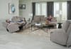 Renaldo Zero Gravity Power Lay Flat Reclining Sofa in Stone Fabric by Catnapper - 61281 - Image 5 of 0