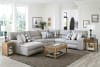 Rockport 6 Piece Chaise Power Reclining Sectional in Grey Chenille Fabric by Catnapper - 6150-6CH - Image 1 of 0