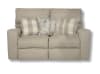 Searsport 2 Piece Power Headrest Reclining Sofa Set in Buff Chenille Fabric by Catnapper - 6180-SET-B - Image 3 of 0