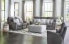 Searsport 2 Piece Power Headrest Reclining Sofa Set in Metal Chenille Fabric by Catnapper - 6180-SET-M - Image 1 of 0