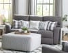 Searsport 2 Piece Power Headrest Reclining Sofa Set in Metal Chenille Fabric by Catnapper - 6180-SET-M - Image 5 of 0