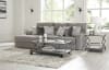 Sydney 3 Piece Chaise Power Reclining Sectional in Nature Grey Fabric by Catnapper - 6206-03 - Image 1 of 0