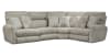McPherson 4 Piece Power Reclining Sectional in Buff Chenille by Catnapper - 6261-4 - Image 1 of 0