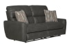 Dorian Power Reclining Loveseat in Charcoal Fabric by Catnapper - 63072-CH - Image 1 of 0