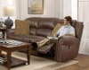 Pickett Power Headrest Power Reclining Sofa in Walnut Fabric by Catnapper - 63131 - Image 1 of 0