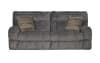 Ashland Power Lay Flat Reclining Sofa in Granite Fabric by Catnapper - 63591-G - Image 1 of 0