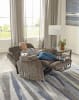 Refresher Power Headrest Power Lumbar Power Rocker Recliner with CR3 Heat and Massage in Mink Fabric by Catnapper - 64108-2-M - Image 2 of 0