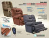 Malone POWER Lay Flat Recliner in Ink Fabric by Catnapper - 64257-7-S - Image 4 of 0