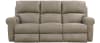 Torretta Power Lay Flat Reclining Sofa in Putty Leather by Catnapper - 64571-P - Image 2 of 0