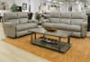 Torretta Power Lay Flat Reclining Loveseat in Putty Leather by Catnapper - 64572-P - Image 5 of 0