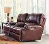Wembley 2 Piece Power Headrest Power Lay Flat Reclining Sofa Set in Walnut Leather by Catnapper - 6458-SET-W - Image 5 of 0