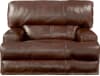 Wembley Power Headrest Power Lay Flat Recliner in Walnut Leather by Catnapper - 64580-7-W - Image 1 of 0