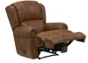 Dempsey POWER Lay Flat Recliner in Chestnut Leather by Catnapper - 64736-7-C - Image 1 of 0