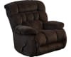 Daly Power Lay Flat Recliner in Chocolate Fabric by Catnapper - 64765-7-CH - Image 1 of 0