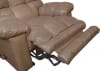 Piazza Power Lay Flat Recliner in Chocolate Leather by Catnapper - 647767-CH - Image 3 of 0