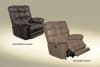 Piazza Power Lay Flat Recliner in Chocolate Leather by Catnapper - 647767-CH - Image 4 of 0