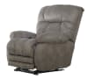 Dawkins Power Lay Flat Recliner with Oversized X-tra Comfort Footrest in Charcoal Fabric by Catnapper - 64793-7-C - Image 3 of 0
