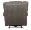 Dawkins Power Lay Flat Recliner with Oversized X-tra Comfort Footrest in Charcoal Fabric by Catnapper - 64793-7-C - Image 4 of 0