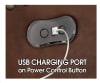 Ceretti Power Wall Hugger Recliner in Brown Leather by Catnapper - 64880-4 - Image 5 of 0