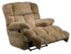 Cloud 12 Chaise Rocker Recliner in Camel Microfiber by Catnapper - 6541-2-C - Image 1 of 0