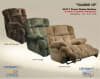Cloud 12 Chaise Rocker Recliner in Camel Microfiber by Catnapper - 6541-2-C - Image 4 of 0