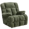 Cloud 12 Chaise Rocker Recliner in Sage Microfiber by Catnapper - 6541-2-S - Image 2 of 0