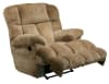 Cloud 12 Power Chaise Recliner w/ Lay Flat Feature in Chocolate Microfiber by Catnapper - 6541-7-CH - Image 2 of 0